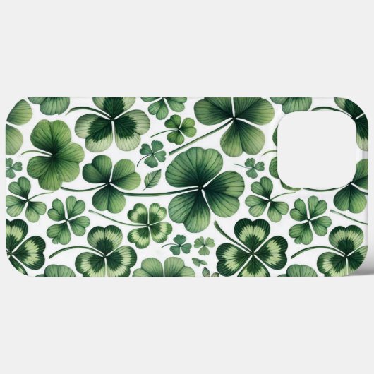 Coques Case-Mate iPhone Shamrock Shuffle (Verso (horizontal))