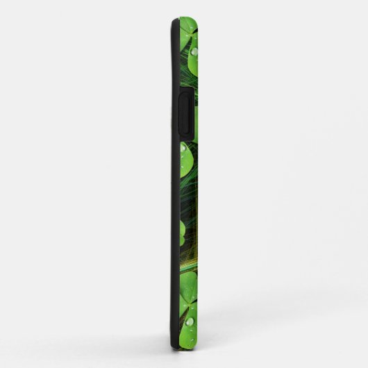 Coques Case-Mate iPhone Shamrock vert St Patrick iPhone 5 Coque-Mate (Dos/Droite)