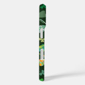 Coques Case-Mate iPhone Shamrocks à motifs (Verso / Droite)