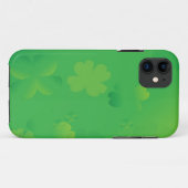 Coques Case-Mate iPhone Shamrocks brillants (Dos (Horizontal))