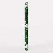 Coques Case-Mate iPhone Shamrocks de la Saint Patrick (Dos/Droite)
