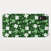 Coques Case-Mate iPhone Shamrocks de la Saint Patrick (Dos (Horizontal))