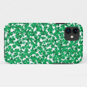 Coques Case-Mate iPhone Shamrocks de la Saint Patrick (Dos (Horizontal))