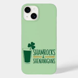 Coque Pour iPhone 14 Shamrocks et Shenanigans : Conception de la Saint