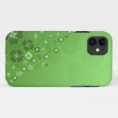 Coques Case-Mate iPhone Shamrocks irlandais verts (Dos (Horizontal))