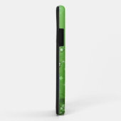 Coques Case-Mate iPhone Shamrocks irlandais verts (Dos/Droite)