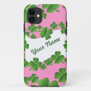 Coques Pour iPhone Shamrocks personnalisés