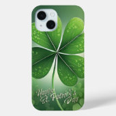Coques Case-Mate iPhone Shamrocks verts Bonne St. Patrick's Day (8) c (Verso)