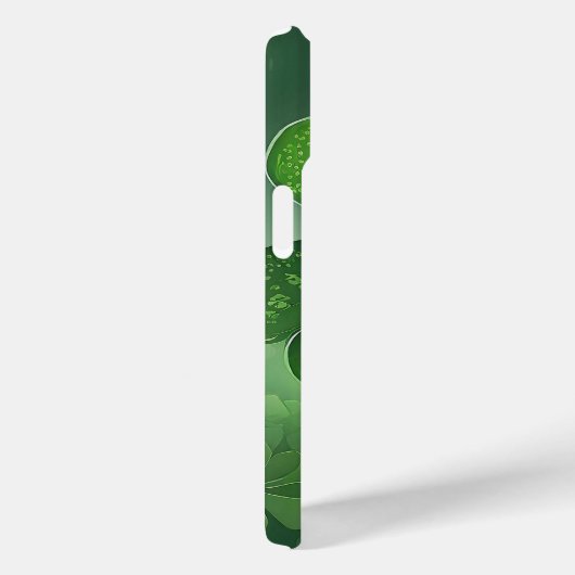 Coques Case-Mate iPhone Shamrocks verts Bonne St. Patrick's Day (8) c (Verso / Droite)