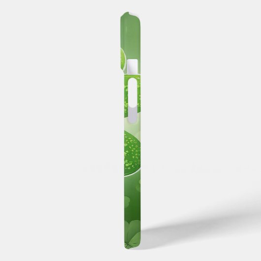 Coques Case-Mate iPhone Shamrocks verts Bonne St. Patrick's Day (8) c (Verso / Gauche)