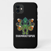 Coques Case-Mate iPhone Shamroctopus Octopus Lover St Patrick's Day (Dos)