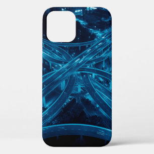 Case-Mate iPhone Case Shanghai Yanan Road passe le pont la nuit avec