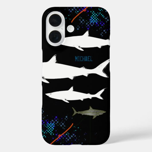 Coques Case-Mate iPhone shark (Verso)