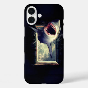 Coques iPhone 16 Plus Shark Art
