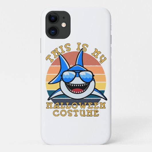 Coques Case-Mate iPhone Shark Daddy Éffrayant Sunset Funny (Dos)