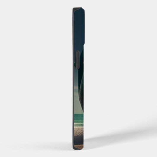 Coques Case-Mate iPhone Shark sculpture on the beach (Verso / Droite)