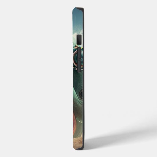 Coques Case-Mate iPhone Shark sculpture on the beach (Verso / Gauche)