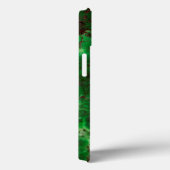 Coques Case-Mate iPhone Shattuckite à lacet vert (Verso / Droite)