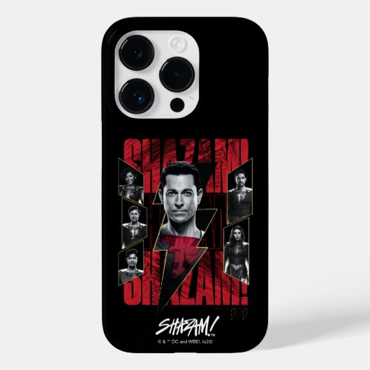 Coques Case-Mate iPhone SHAZAM ! Furie des dieux | Groupe SHAZAMily (Verso)