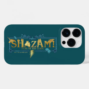 Coque Pour iPhone 14 Pro SHAZAM ! Furie des dieux   Logo mythique