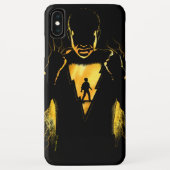 Coques Case-Mate iPhone SHAZAM ! | Shazam et Billy Lightning Silhouette (Dos)