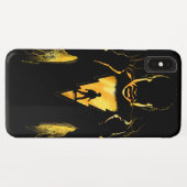 Coques Case-Mate iPhone SHAZAM ! | Shazam et Billy Lightning Silhouette (Dos (Horizontal))
