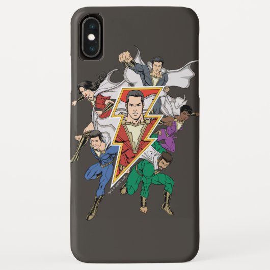 Coques Case-Mate iPhone SHAZAM ! | Shazam Family Graphic (Dos)