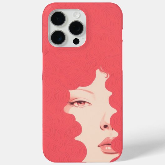 Coques Case-Mate iPhone Sheik Veil of Pink Waves Woman Revealed (Verso)