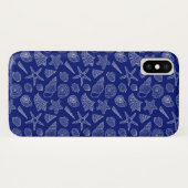 Coques Case-Mate iPhone Shell bleu lumineux modèlent (Dos (Horizontal))