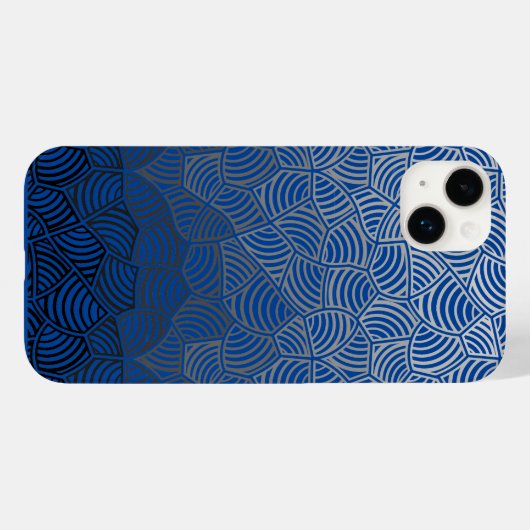 Coques Case-Mate iPhone Shell motif.04.w DBlue BG (Verso (horizontal))