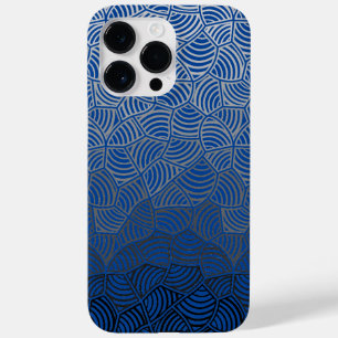 Coque Pour Pour iPhone 14 Pro Max Shell motif.04.w DBlue BG