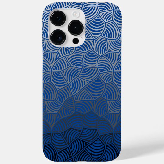 Coques Case-Mate iPhone Shell motif.04.w DBlue BG (Verso)