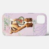 Coques Case-Mate iPhone Sheltie Heart Maman (Verso (horizontal))