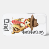 Coques Case-Mate iPhone Sheltie papa (Verso (horizontal))