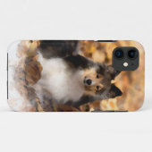 Coques Case-Mate iPhone Sheltie Shetland Sheepdog Art Peinture (Dos (Horizontal))