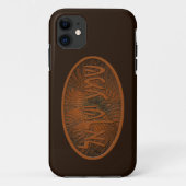Coques Case-Mate iPhone Shema en bois sculpté Yisrael (Dos)
