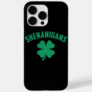 Coque Pour Pour iPhone 14 Pro Max Shenanigans Shamrock Saint-Patrick Rétro