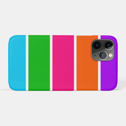 Coques Case-Mate iPhone Sherbet Stripes (Dos (Horizontal))