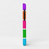 Coques Case-Mate iPhone Sherbet Stripes (Dos/Gauche)