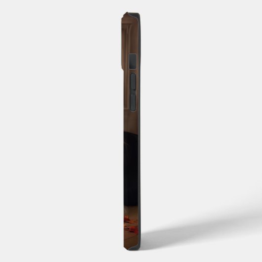 Coques Case-Mate iPhone Shetland Sheepdog Citrouille Halloween effrayant (Verso / Gauche)