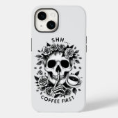 Coques Case-Mate iPhone Shhh...Café d'abord (Verso)