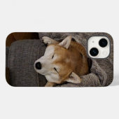 Coques Case-Mate iPhone Shiba Inu dormant (Verso (horizontal))