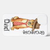 Coques Case-Mate iPhone Shiba Inu Papa (Verso (horizontal))