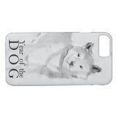 Coques Case-Mate iPhone Shiba Inu Peinture Chien chinois Année 2018 Coque3 (Dos (Horizontal))