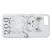 Coques Case-Mate iPhone Shiba Inu Peinture Chien chinois Année 2018 Coque4 (Dos (Horizontal))