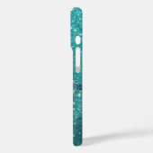 Coques Case-Mate iPhone Shimmering Turquoise Sea Turtle | Coastal (Verso / Gauche)