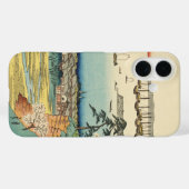 Coques Case-Mate iPhone Shinagawa, Japon : Impression de bloc de bois Ukiy (Verso (horizontal))