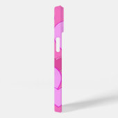 Coques Case-Mate iPhone Shining heart Valentine background rose (Verso / Droite)