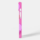 Coques Case-Mate iPhone Shining heart Valentine background rose (Verso / Gauche)