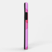 Coques Case-Mate iPhone Shining heart Valentine background rose (Dos/Droite)